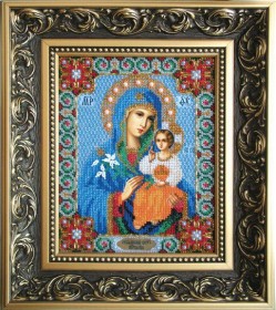Икона Богородица Неувядаемый Цвет Чарiвна мить  Б-1010 - 825.00грн.