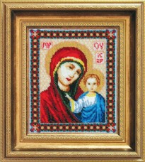 Икона Пресвятой Богородицы Казанская Чарiвна мить (Чаривна мить) №Б-035