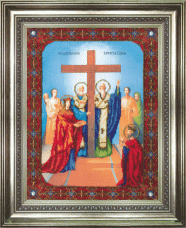 Набор для вышивки бисером Воздвижение креста Господня Чарiвна мить (Чаривна мить) Б-1084