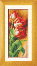 Набор для вышивки бисером Тюльпаны Чарiвна мить (Чаривна мить) Б-585