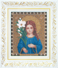 Набор для вышивки бисером Икона Божьей Матери Трилетсвующая Чарiвна мить (Чаривна мить) Б-1061