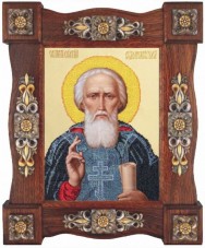 Набор для вышивки бисером Святой Сергий Радонежский Краса и творчiсть 80511