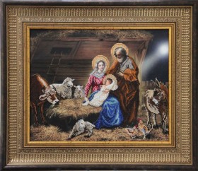 Набор для вышивки бисером Рождество Христово Краса и творчiсть 80911 - 702.00грн.