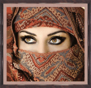 Рисунок на ткани для вышивки бисером Шахерезада