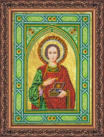 Набор для вышивки бисером  Святой Пантелеймон Абрис Арт АВ-062 - 415.00грн.