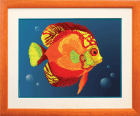 Рисунок на ткани для вышивки бисером Красная рыба Чарiвна мить (Чаривна мить) СБ-056 - 86.00грн.