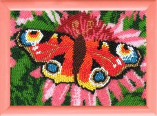 Схемы для вышивания бисером на атласе Павлиний глаз Баттерфляй (Butterfly) 930Б