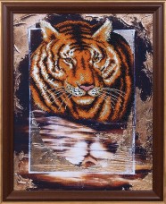 Набор для вышивки бисером Тигр Магия канвы Б-067МК