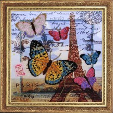 Набор для вышивки бисером Привет из Парижа Баттерфляй (Butterfly) 107Б