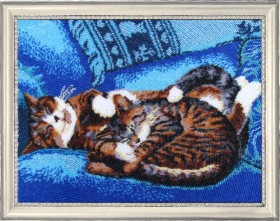 Набор для вышивки бисером Спящие котята Баттерфляй (Butterfly) 582Б - 809.00грн.