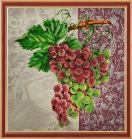 Набор для вышивки бисером Винтажный виноград