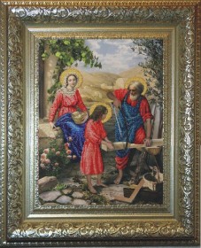 Набор для вышивки бисером Святое Семейство Краса и творчiсть 10411 - 696.00грн.