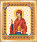 Рисунок на ткани для вышивки бисером Святая Равноапостольная Мария - Магдалина