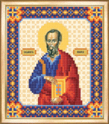 Схемы для вышивания бисером на авторской канве Св. апостол Павел