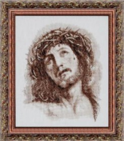 Набор для вышивки крестом Иисус в терновом венце Чарiвна мить  417 - 462.00грн.
