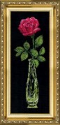 Набор для вышивки крестом Красная роза