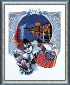 Набор для вышивки крестом Венеция Чарiвна мить  №268 - 2 013.00грн.