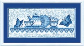 Набор для вышивки крестом Синий натюрморт Чарiвна мить  №372 - 1 518.00грн.