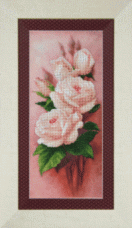 Набор для вышивки бисером Чайные розы Чарiвна мить (Чаривна мить) Б-688