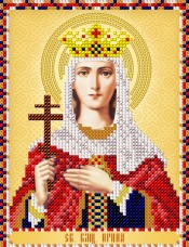 Рисунок на ткани для вышивки бисером Св. Великомученица Ирина А-строчка АС5-017