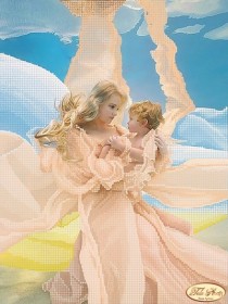 Рисунок на ткани для вышивки бисером Мать и дитя Tela Artis (Тэла Артис) ТА-134 - 138.00грн.
