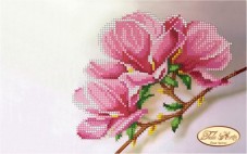 Рисунок на ткани для вышивки бисером Веточка Tela Artis (Тэла Артис) ТМ-030