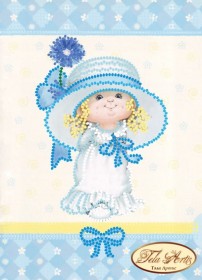 Рисунок на ткани для вышивки бисером Маленькая Мисс