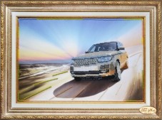 Набор для вышивки бисером На пути к счастью (Range Rover) Tela Artis (Тэла Артис) НГ-031