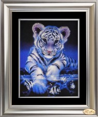 Набор со стразами Озорной тигрёнок Tela Artis (Тэла Артис) КС-004 ТА