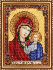 Набор для вышивки бисером Домашний иконостас. Богородица Абрис Арт АВ-294