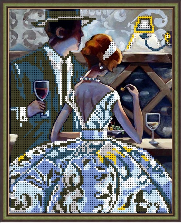 Вышивка Ночное Танго